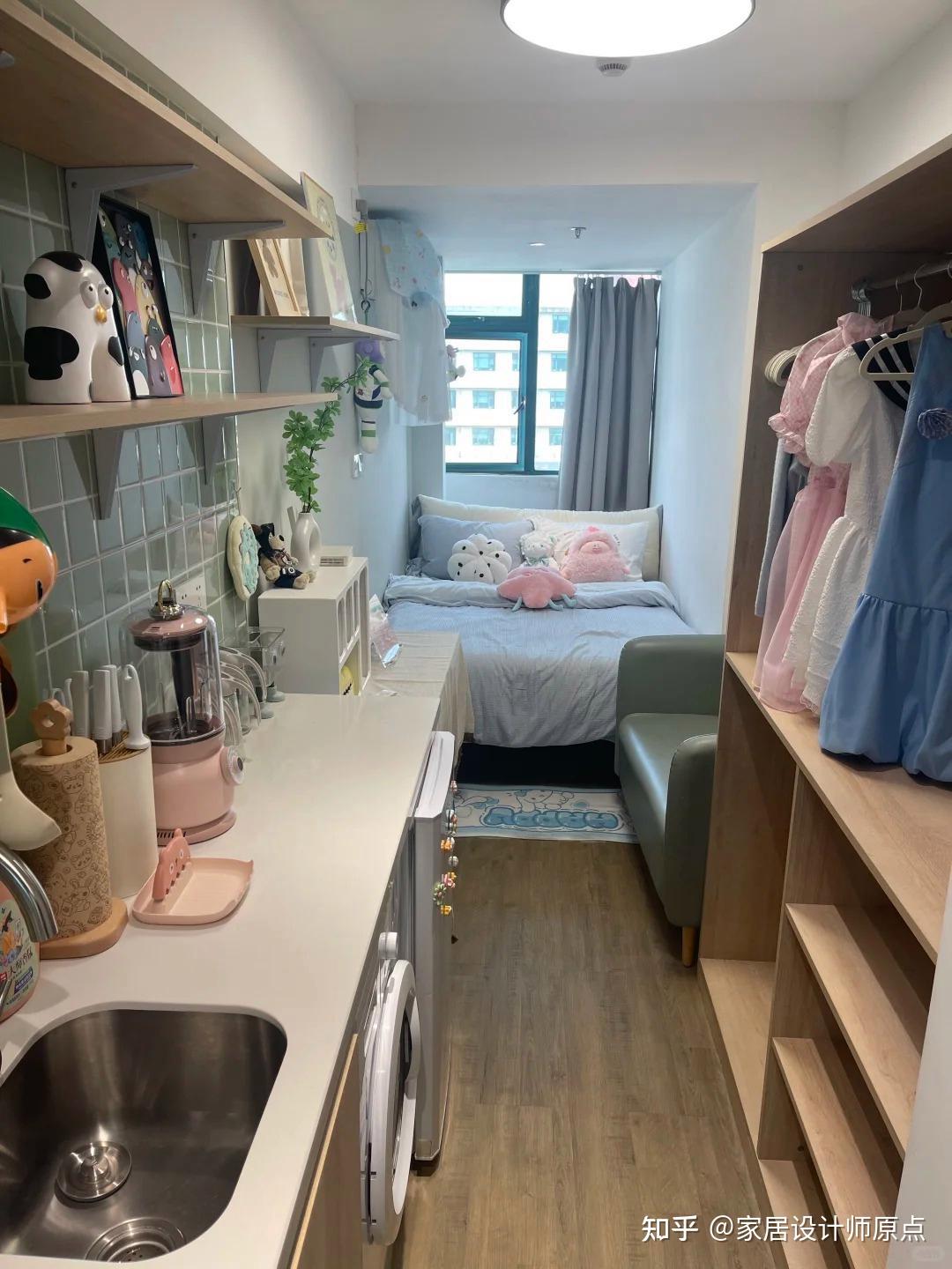 香港一姑娘火了，工作十年，攒下14㎡小屋，那叫一个高级，必须晒晒 - 知乎