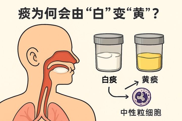 痰为何会由“白”变“黄”？ - 知乎