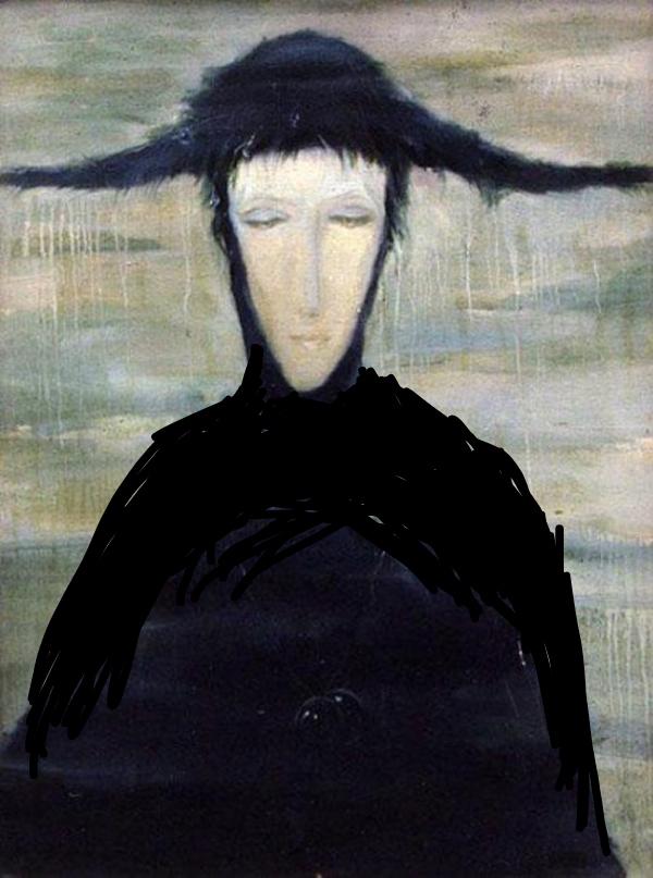 为什么雨中女郎这幅画会使一些人有恐惧感