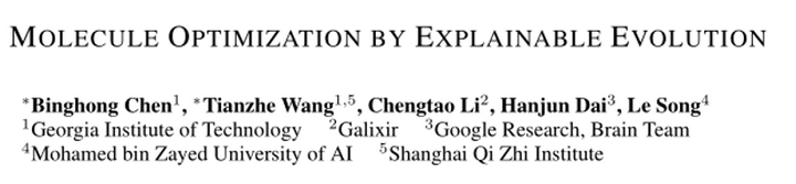 Galixir ICLR2021|基于可解释进化的分子优化 - 知乎
