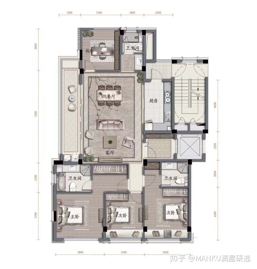 满屋研选 | 业主点名要的轻奢风,你确定不点进来看看吗?? - 知乎