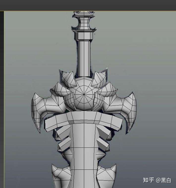 3D制作游戏模型图文教学!剑类武器制作思路! - 知乎