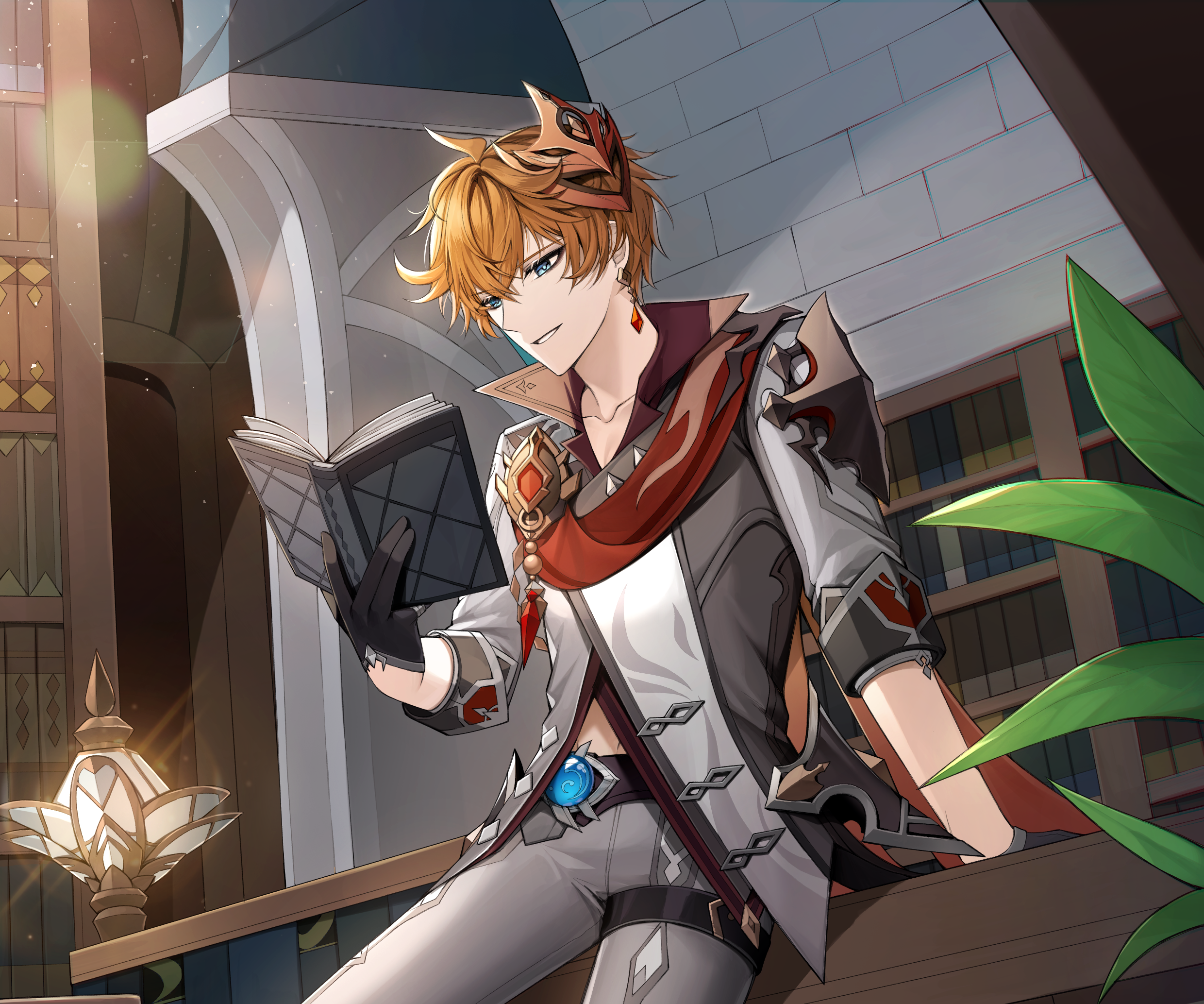 有人有原神公子达达利亚的美图嘛? - 知乎