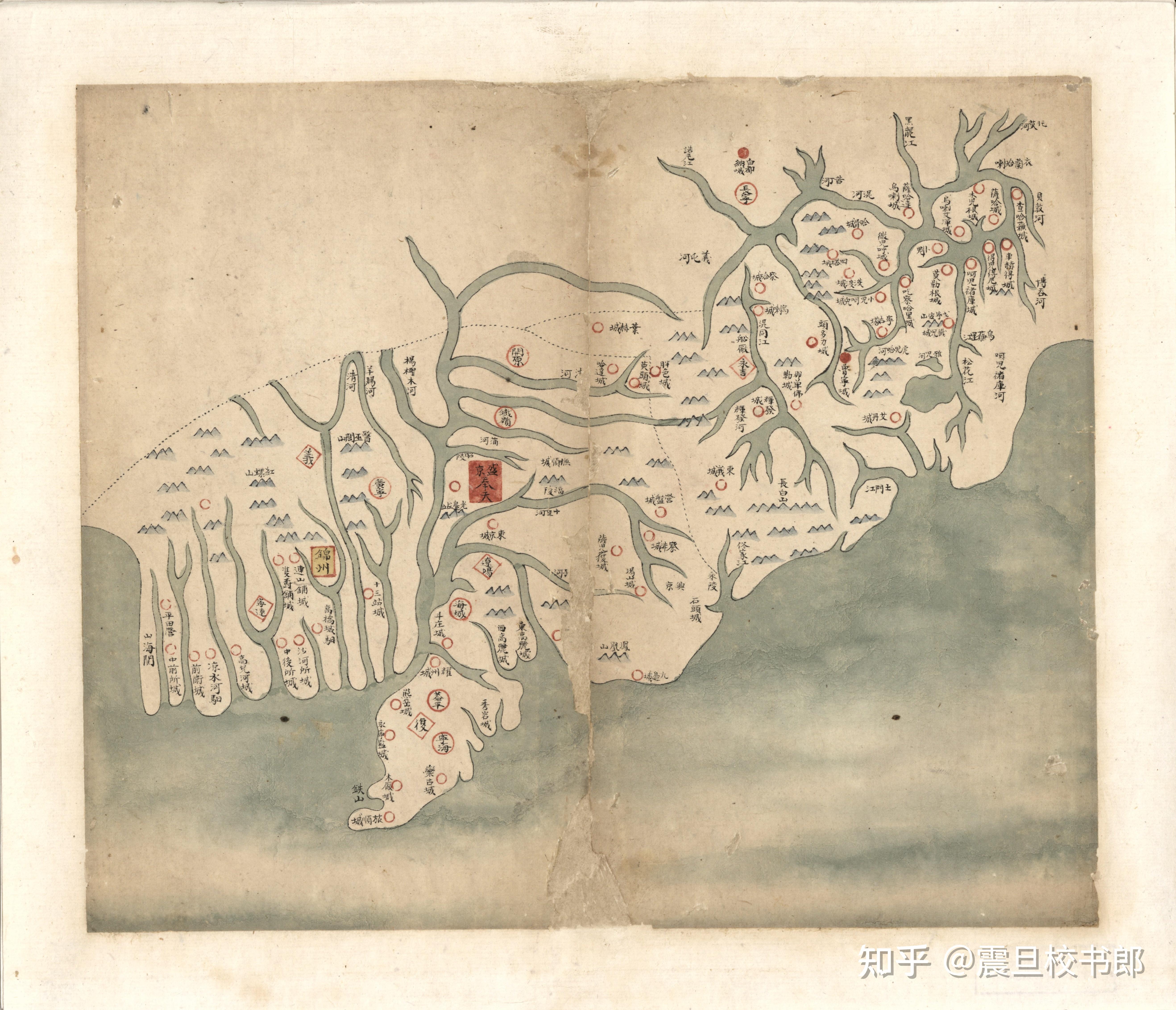 古地图之清代分省舆图 - 知乎