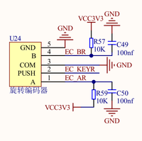 四二编码器电路图图片