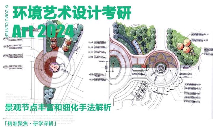 环艺设计考研手绘|高手如何丰富细化景观节点? - 知乎