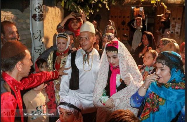 伊朗卡拉特的古老婚礼仪式