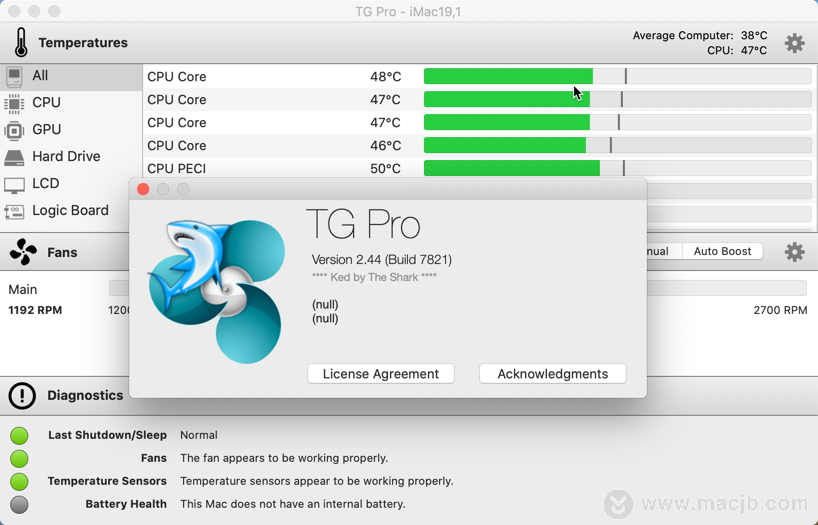 TG Pro for mac(硬件温度检测工具) v2.44 - 知乎