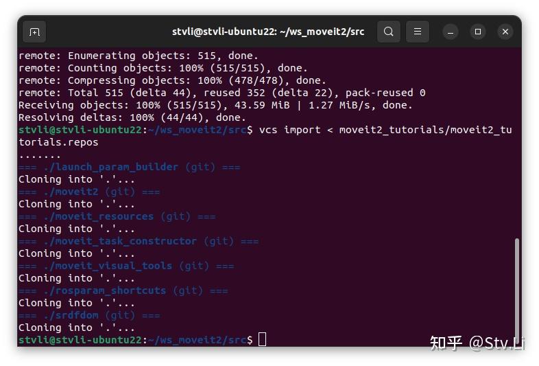 【学习笔记】ROS2纯小白 - MoveIt!(humble)安装、初识与C++实现运动规划 - 知乎