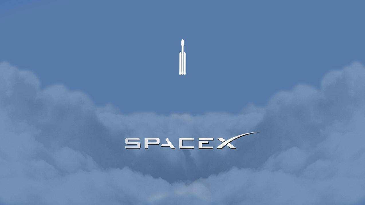 spacexlogo壁纸图片