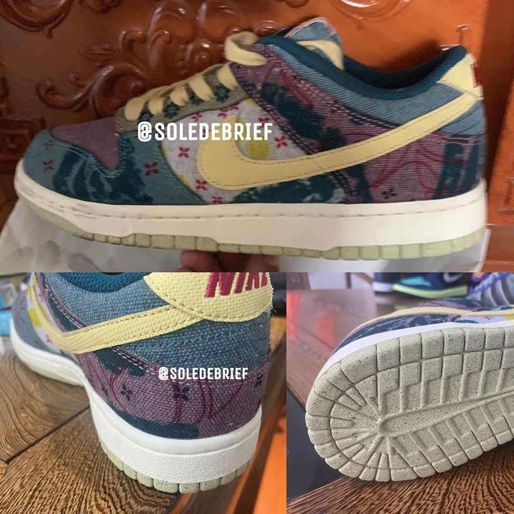 nike dunk low space hippie