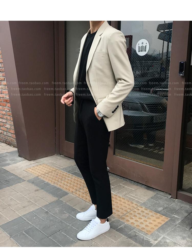 男生藏青色衬衫配什么颜色的裤子好看