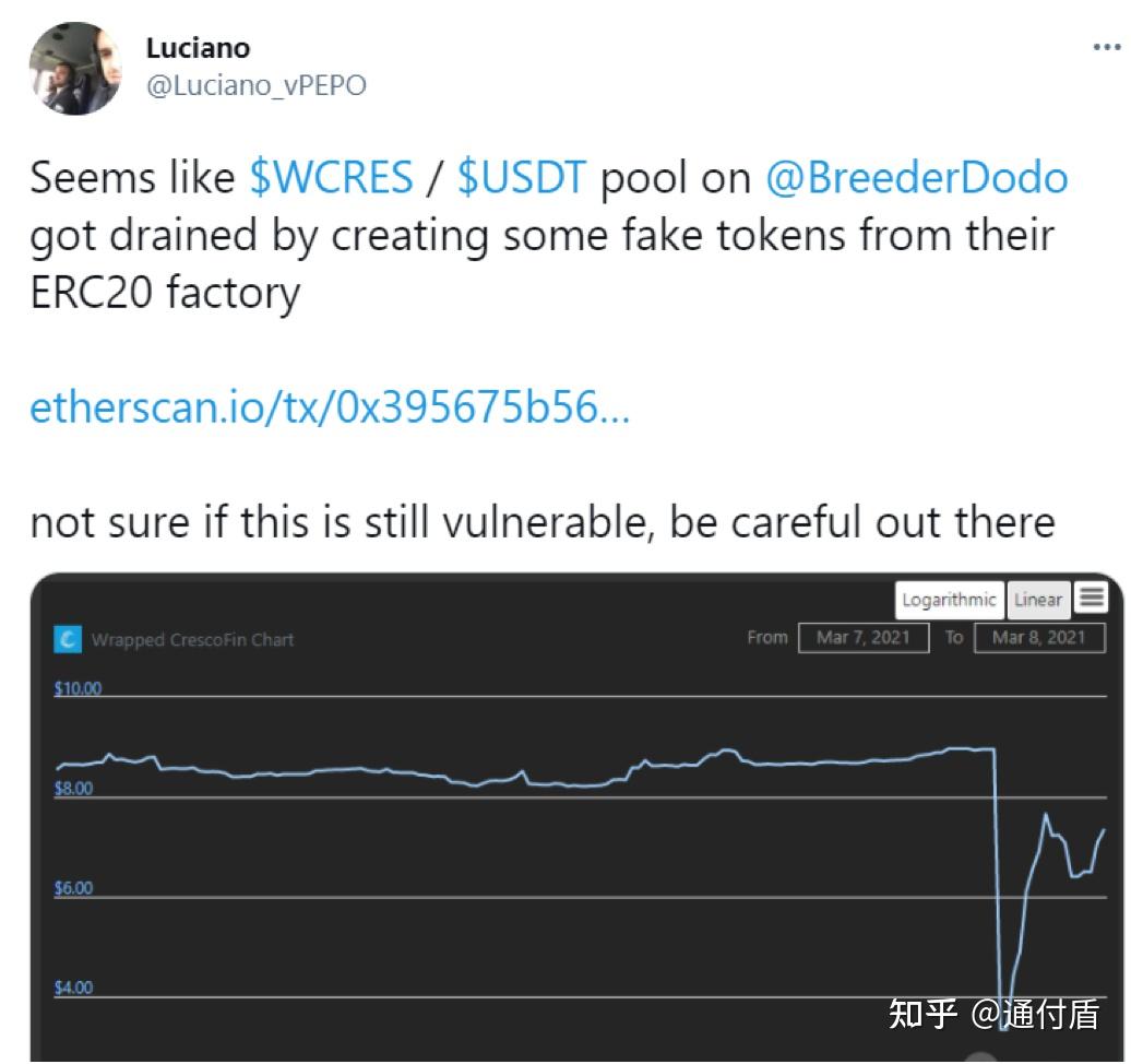 通付盾解析| 智能合约安全问题再暴雷，DODO资金池被盗- 知乎