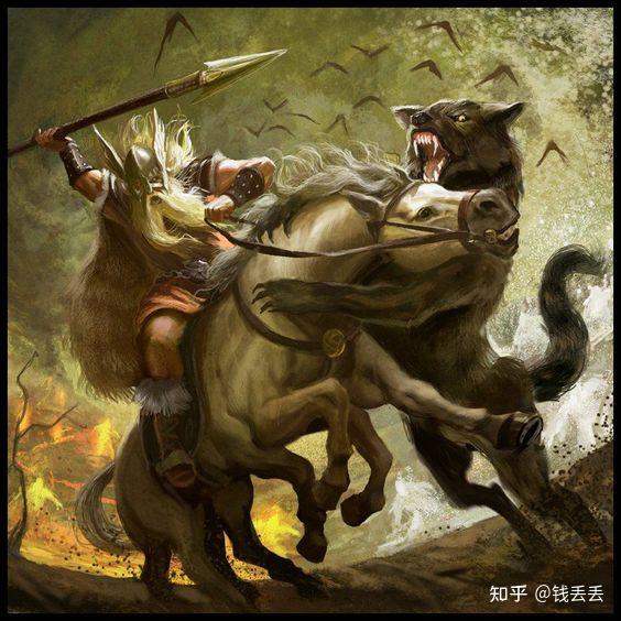 北欧神话中的 饿狼芬里尔,竟然是这样的身世! - 知乎