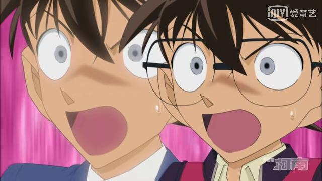 求工藤新一和柯南同框的图片