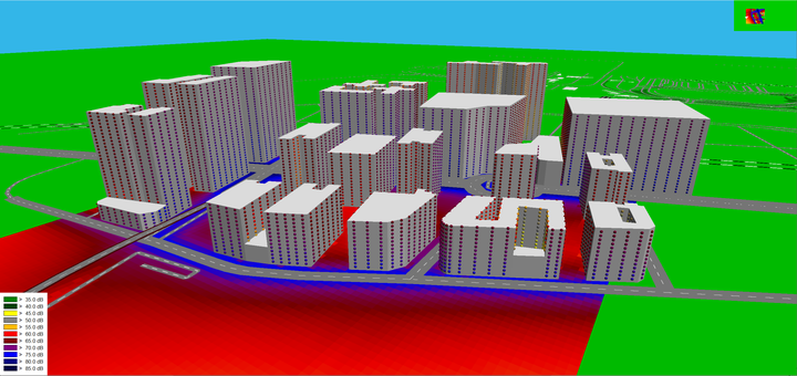 Cadnaa Simulation Example 环境噪声预测方法之CadnaA - 知乎