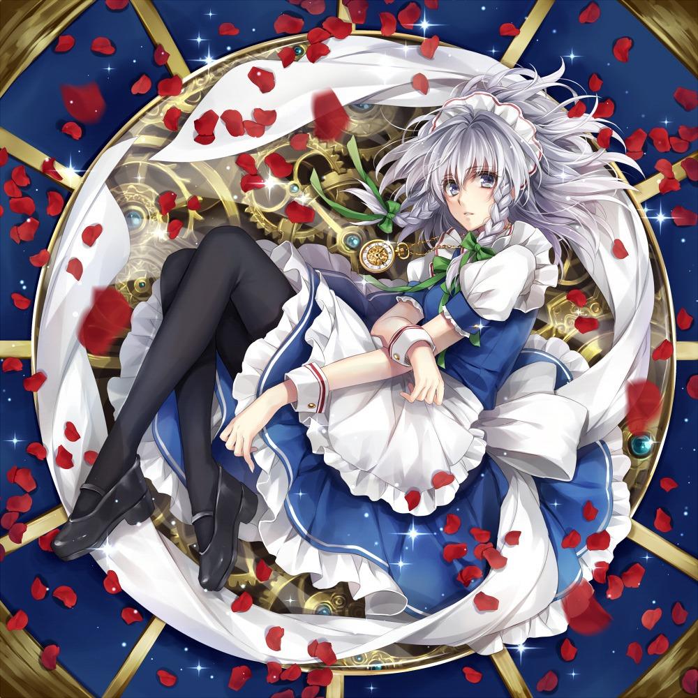 有没有东方project里十六夜咲夜的美图? - 知乎