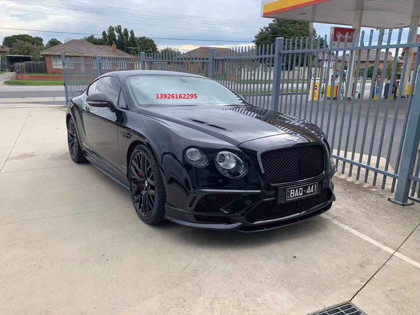 宾利欧陆gt改装supersport大包围前杠风刀中网网格叶子板风口后杠侧裙