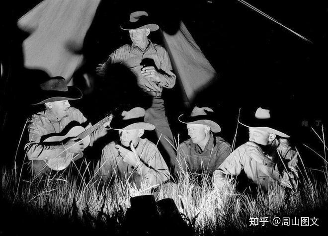 二战前夕,美国西部牛仔快意人生老照片 - 知乎