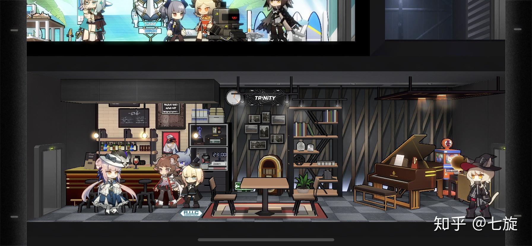 你们明日方舟基建宿舍都有哪些鬼才装修