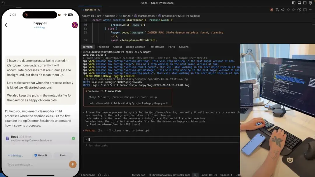 这个 GitHub 项目牛逼！在手机上用 Claude Code 或 Codex。 - 知乎