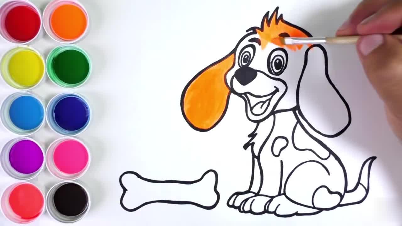 qq画图红包狗怎么画?