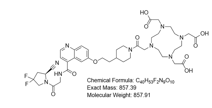 FAPI-12；FAPI 12；2374782-30-4；DOTA-FAPI-12 特异性结合成纤维细胞激活蛋白（FAP）的分子探针、靶向、示 ...