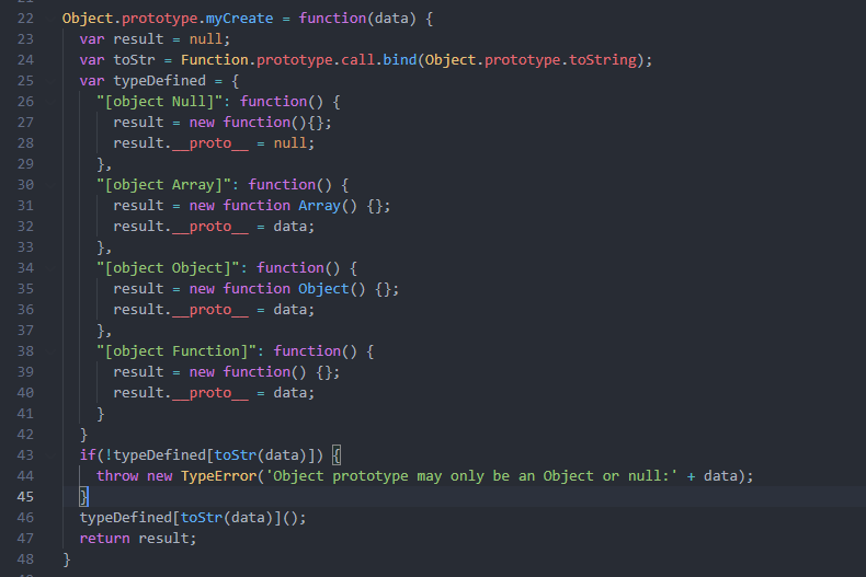 js Object.create的实现 知乎