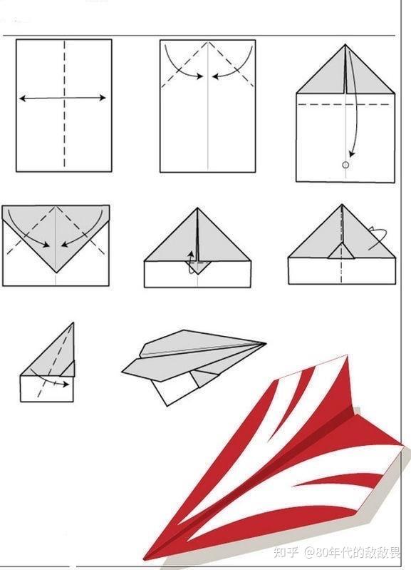 請問蘇珊紙飛機的正確折法