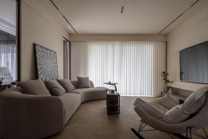 温暖现代共享宁静时光暖色调现代风格装修设计