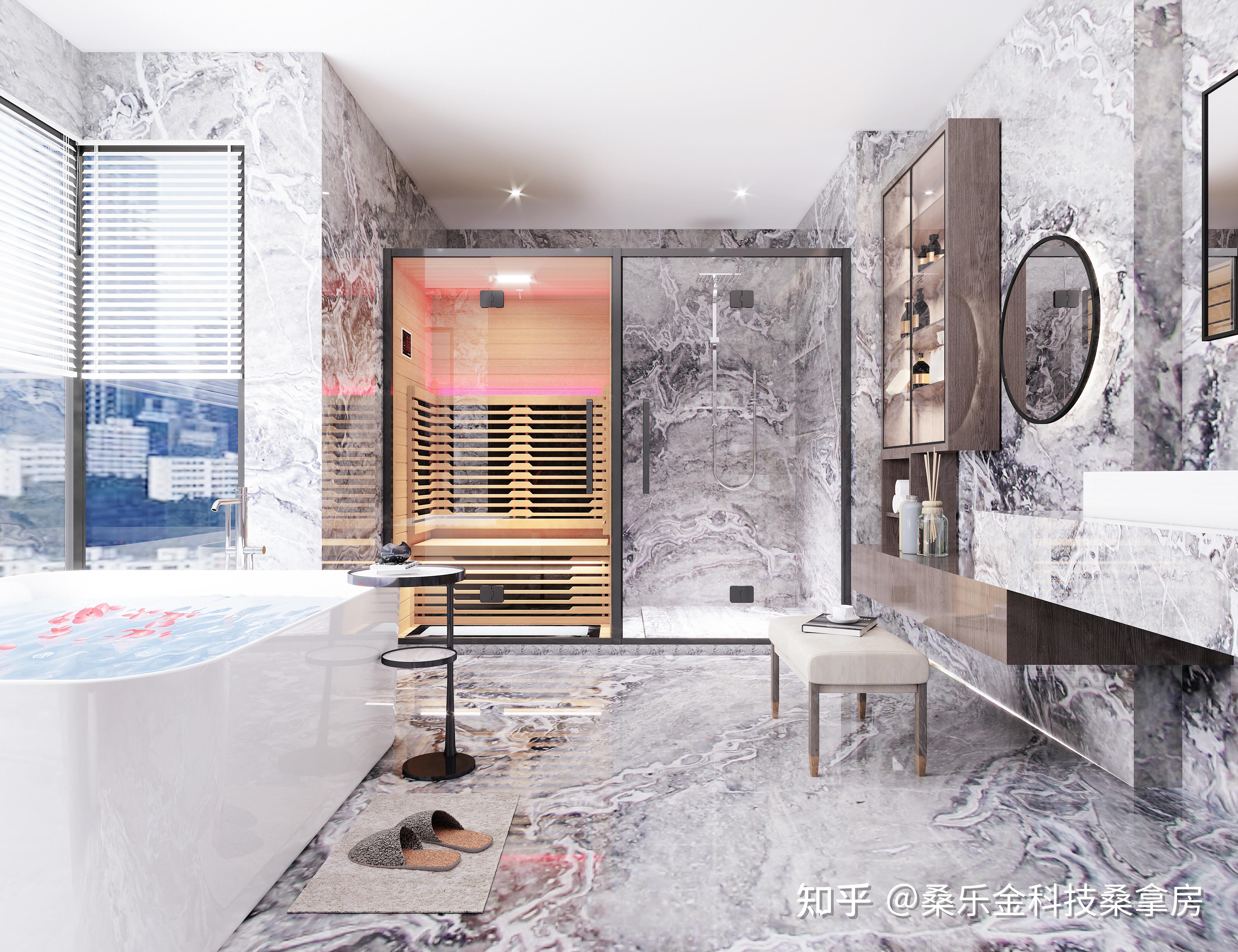 某日本品牌的桑拿浴霸产品效果图|空间|其他空间|南聒先生 - 原创作品 - 站酷 (ZCOOL)