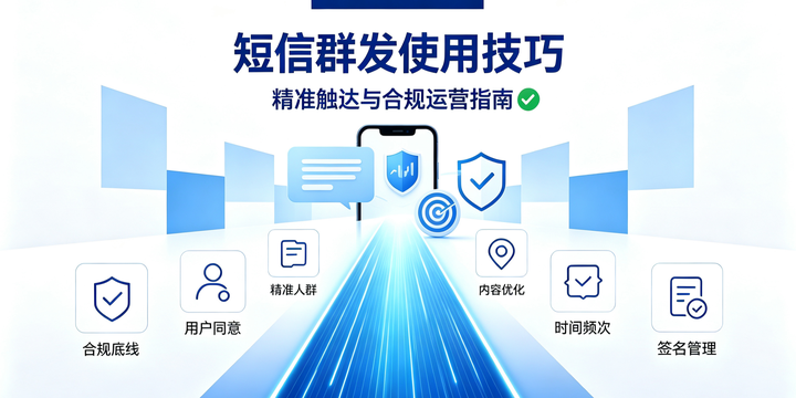 企业短信群发怎么操作