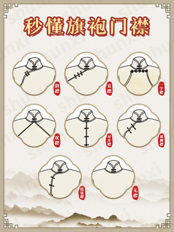 旗袍干货📝门襟怎么选 - 知乎
