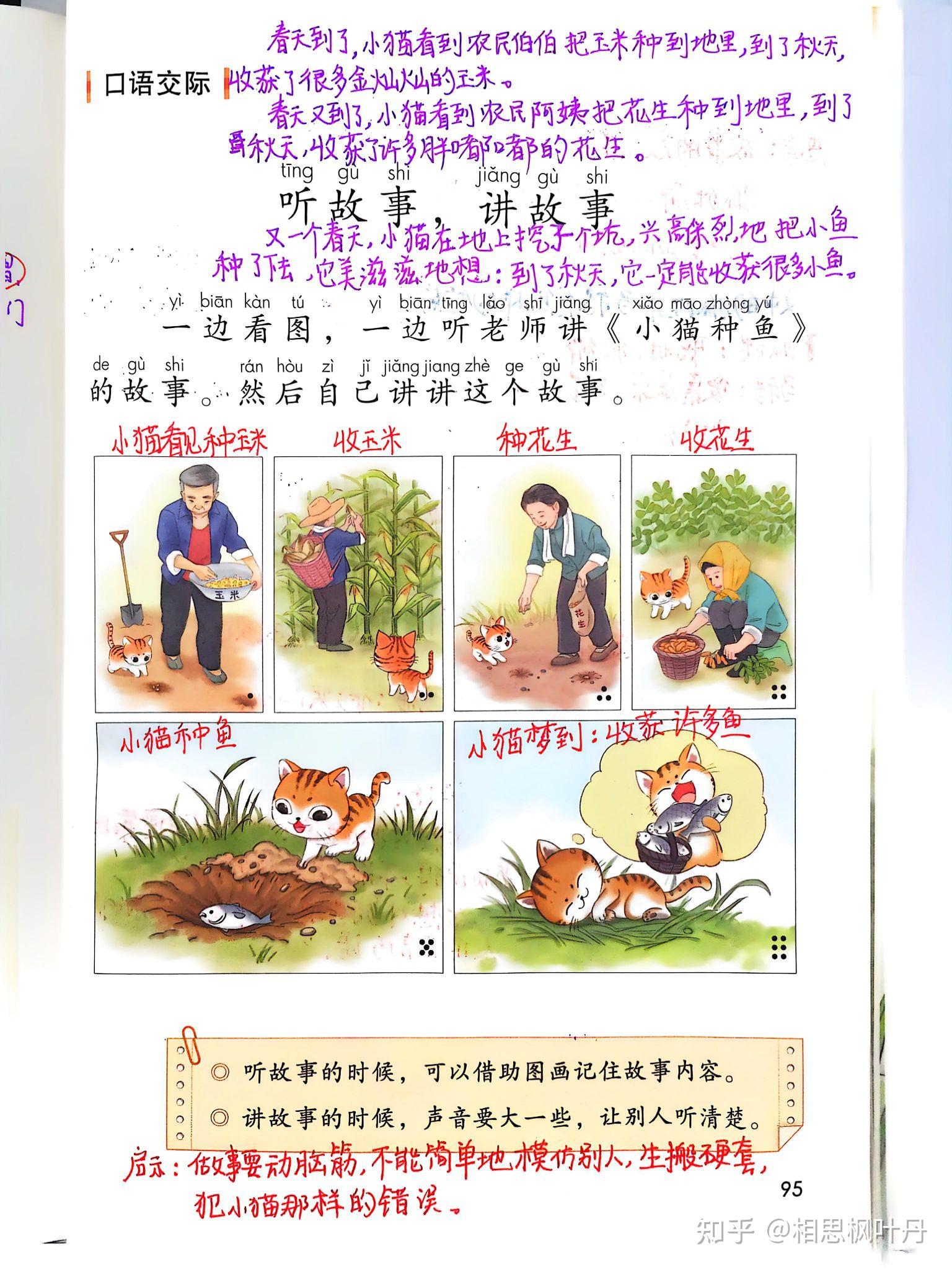 一年级下册语文语文园地七课堂笔记 - 知乎