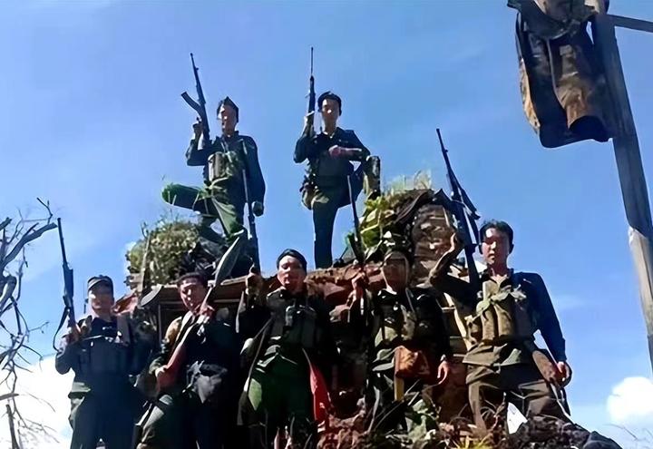 果敢同盟军与友军围困果敢老街市缅甸政府丢失三个控制区