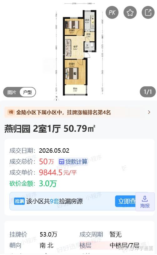 总价50万在南京能买到房子吗？ - 知乎