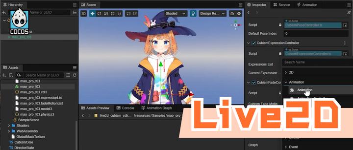 Live2D Cubism SDK for Cocos 来了！速速让你的立绘“活”起来 - 知乎