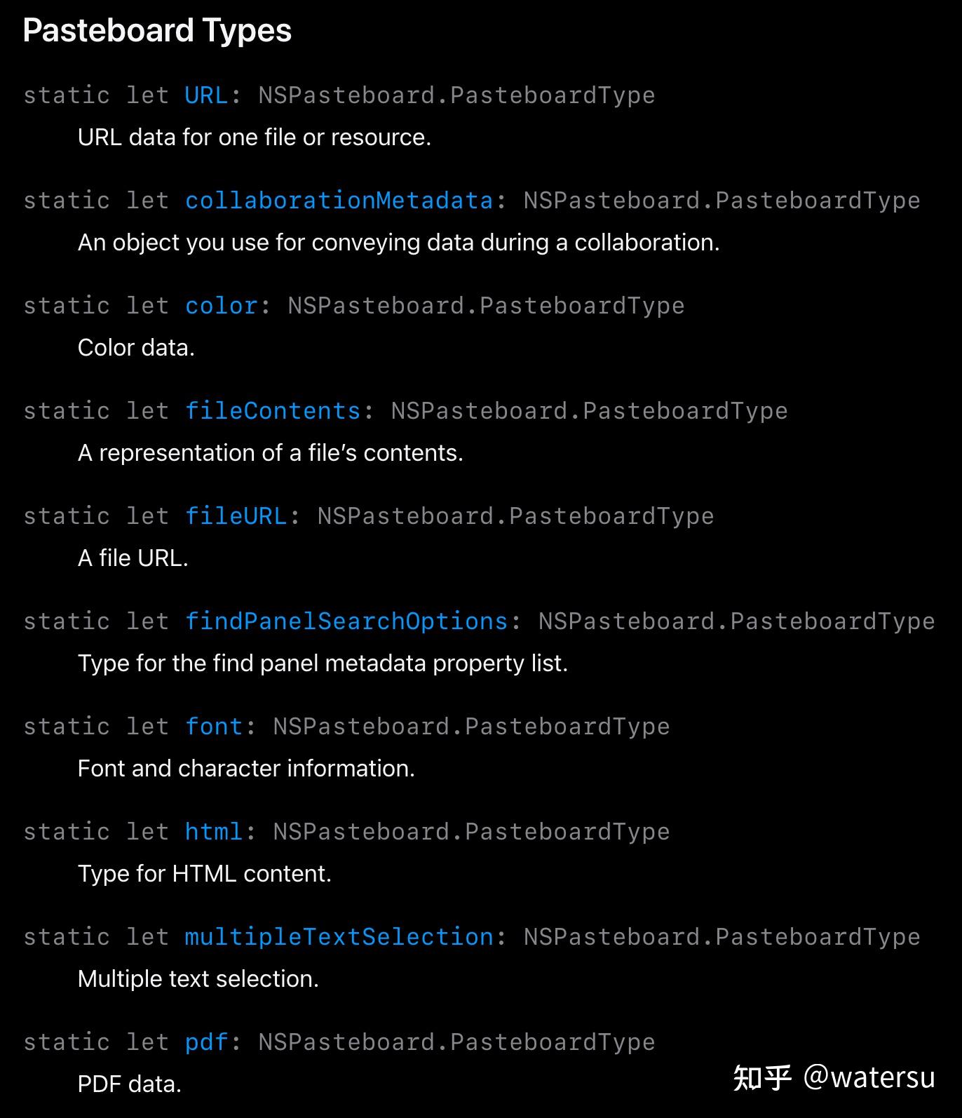 mac剪切板如何存储文本的样式- 知乎