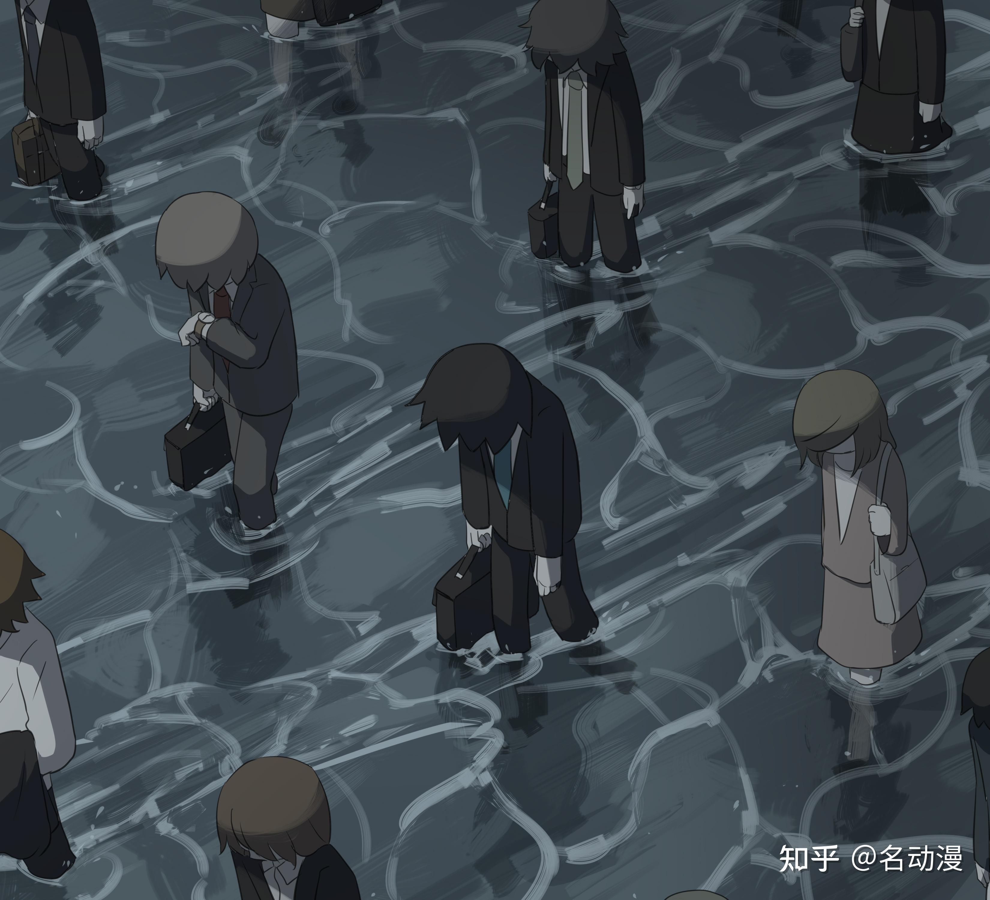 这个丧系头像画师是谁? - 知乎