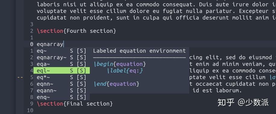 使用 Neovim 和 vimtex 高效撰写 LaTeX 学术论文 - 知乎