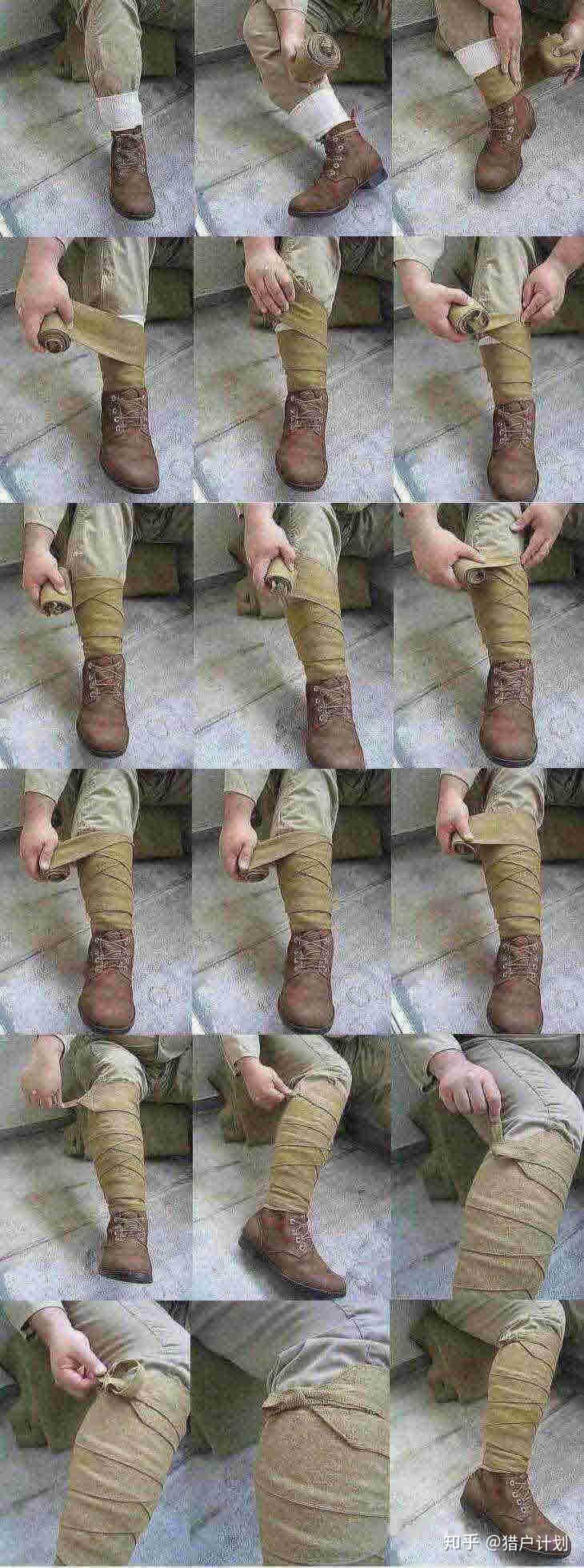 为什么红军长征腿上要绑布条