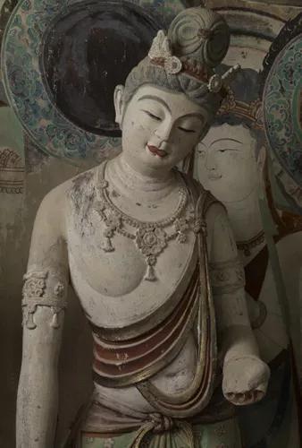 大美敦煌，莫高窟第45窟彩塑壁画艺术- 知乎