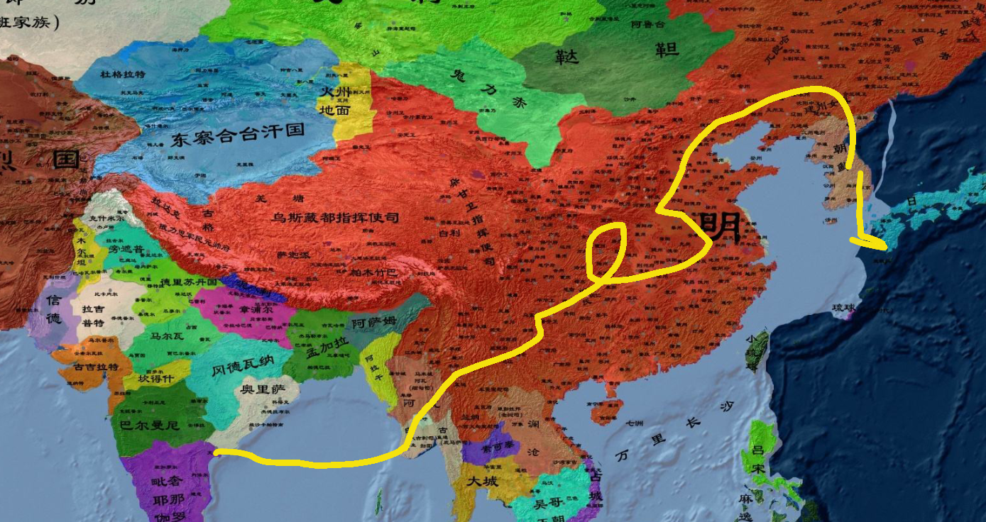 西游记的四大部洲是怎样的?