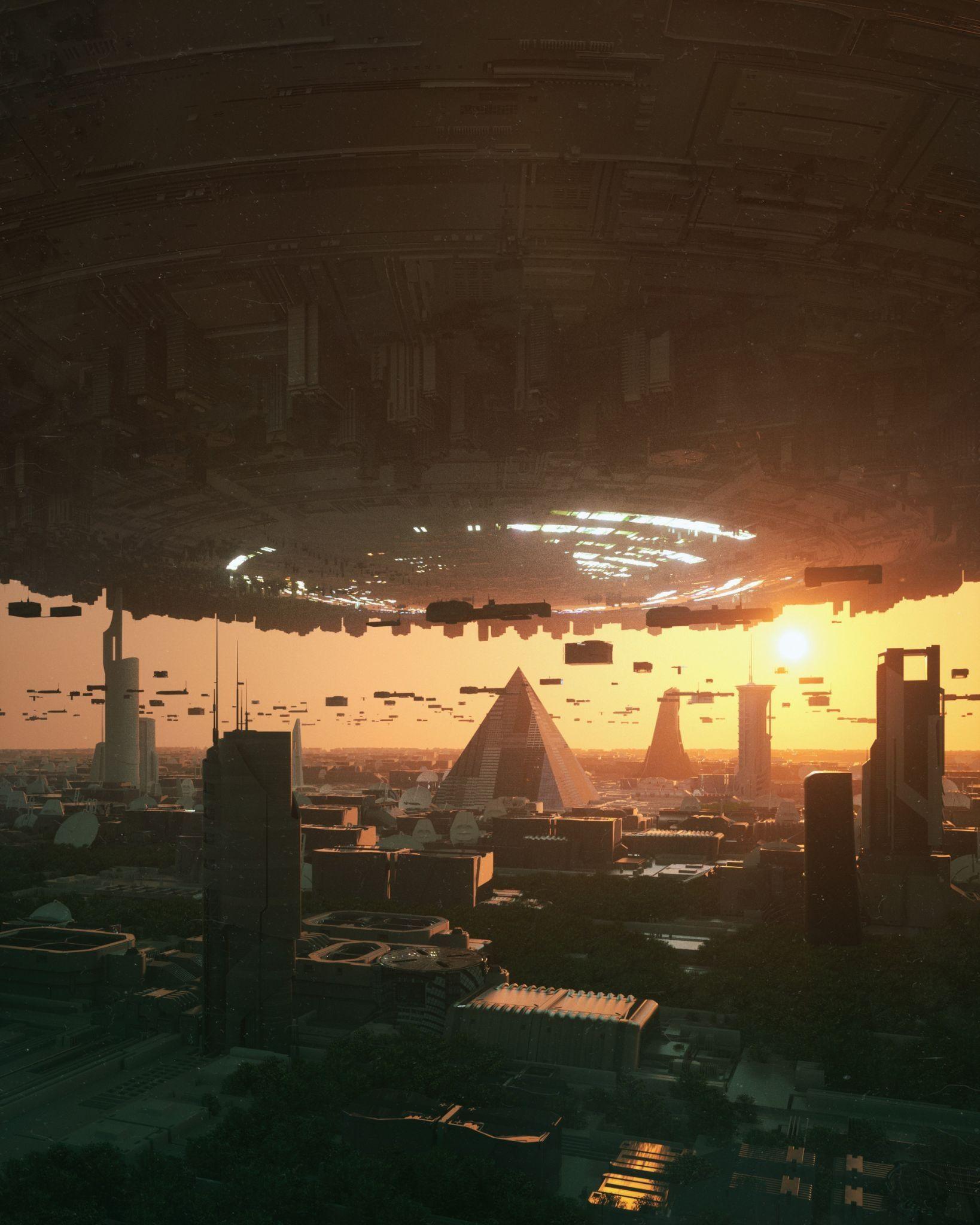 有哪些科幻题材的照片和壁纸? - 知乎