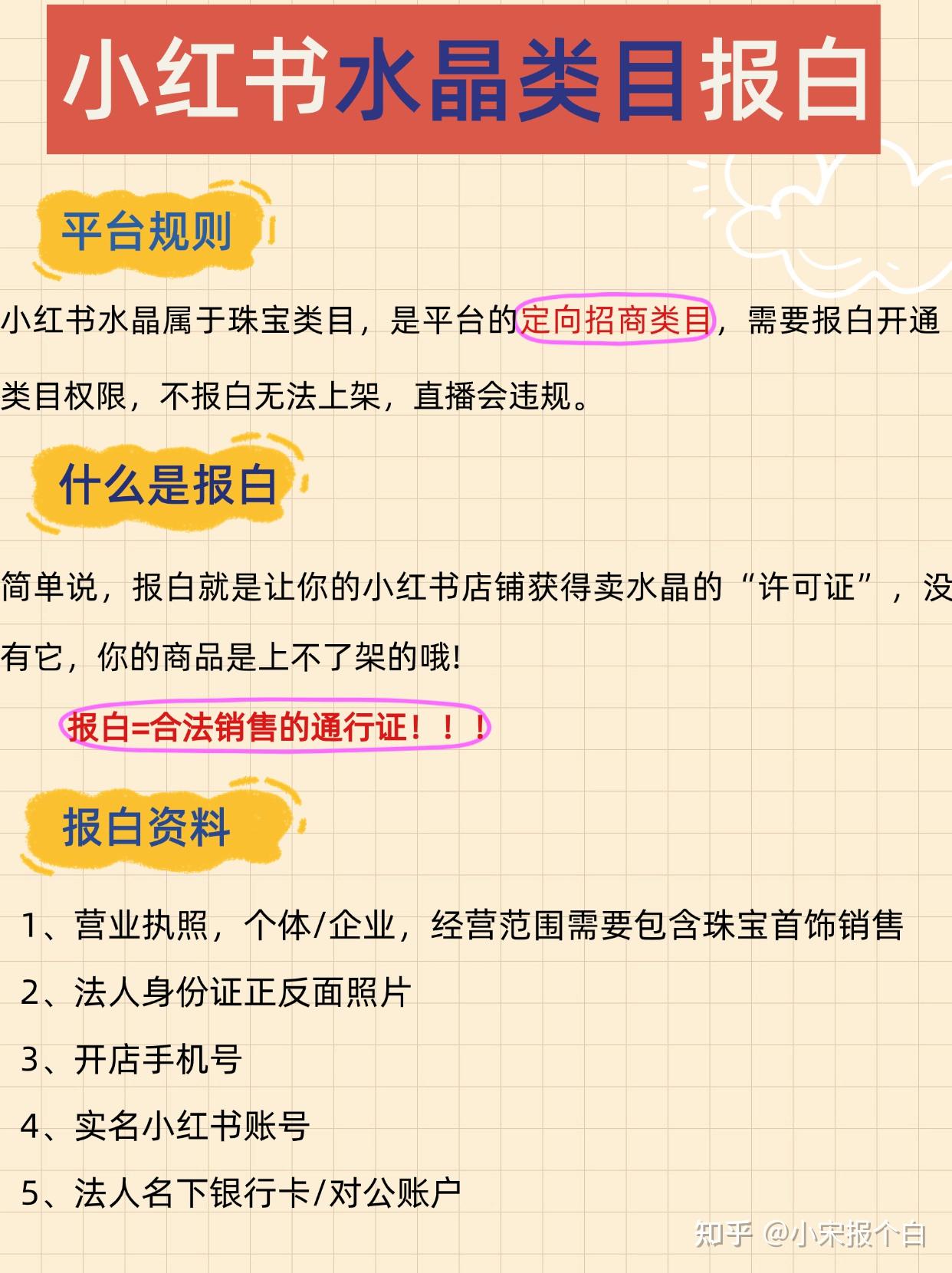小红书水晶类目如何报白??? - 知乎