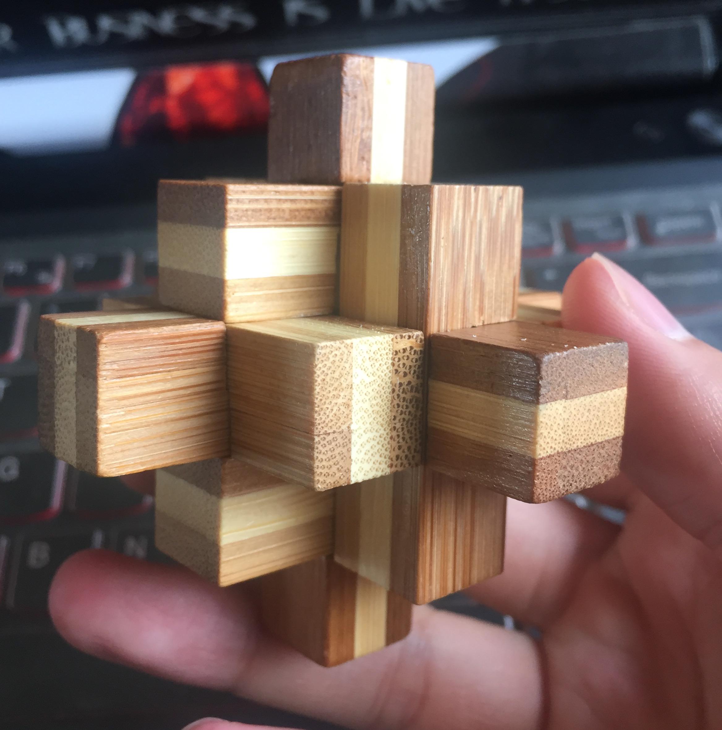 这是什么类型的孔明锁复原后的图是什么样的