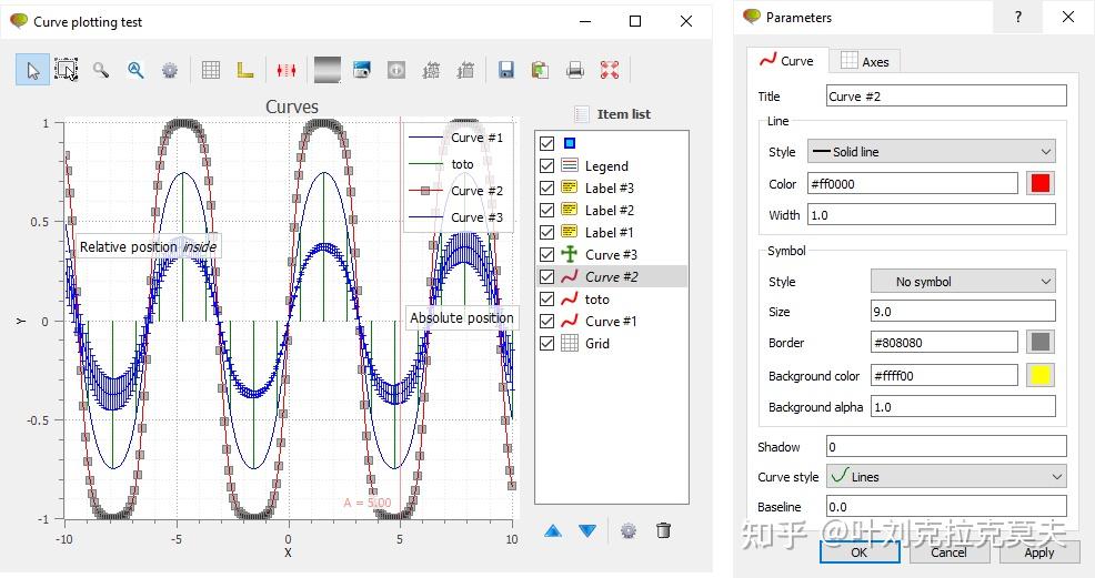 科学可视化软件介绍76 – 用于Python/Qt应用程序的曲线和图像绘图工具PlotPy - 知乎