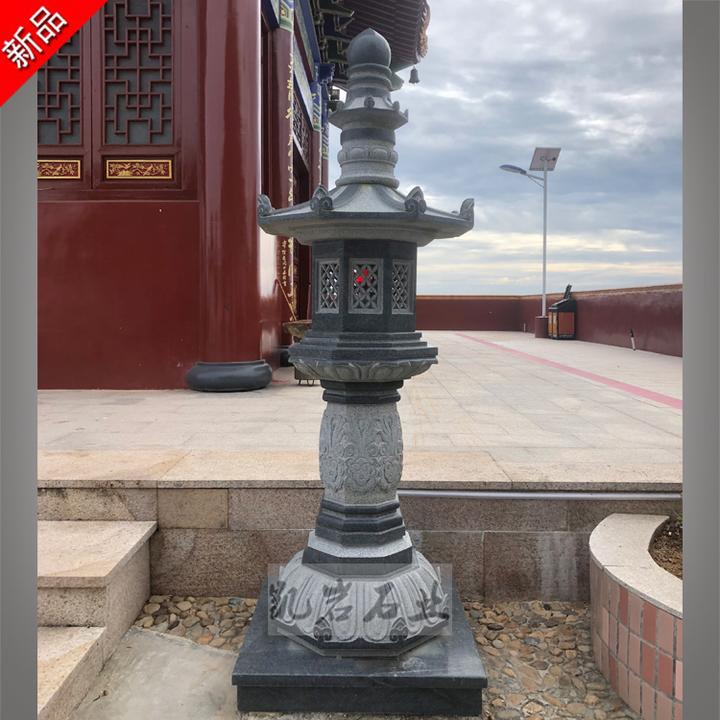 石雕灯笼图片 日式石灯笼 园林景观石灯雕刻 - 知乎