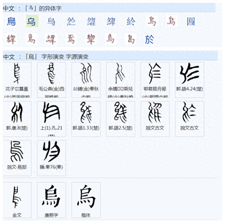 古人是以怎样的构思来构成‘乌’与‘緅’字的？ - 知乎