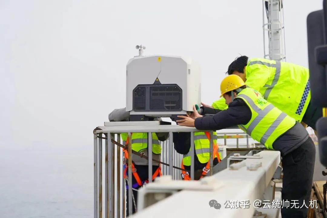 无人机机场驻守胶州湾大桥！青岛云统帅助力无人机智慧运维